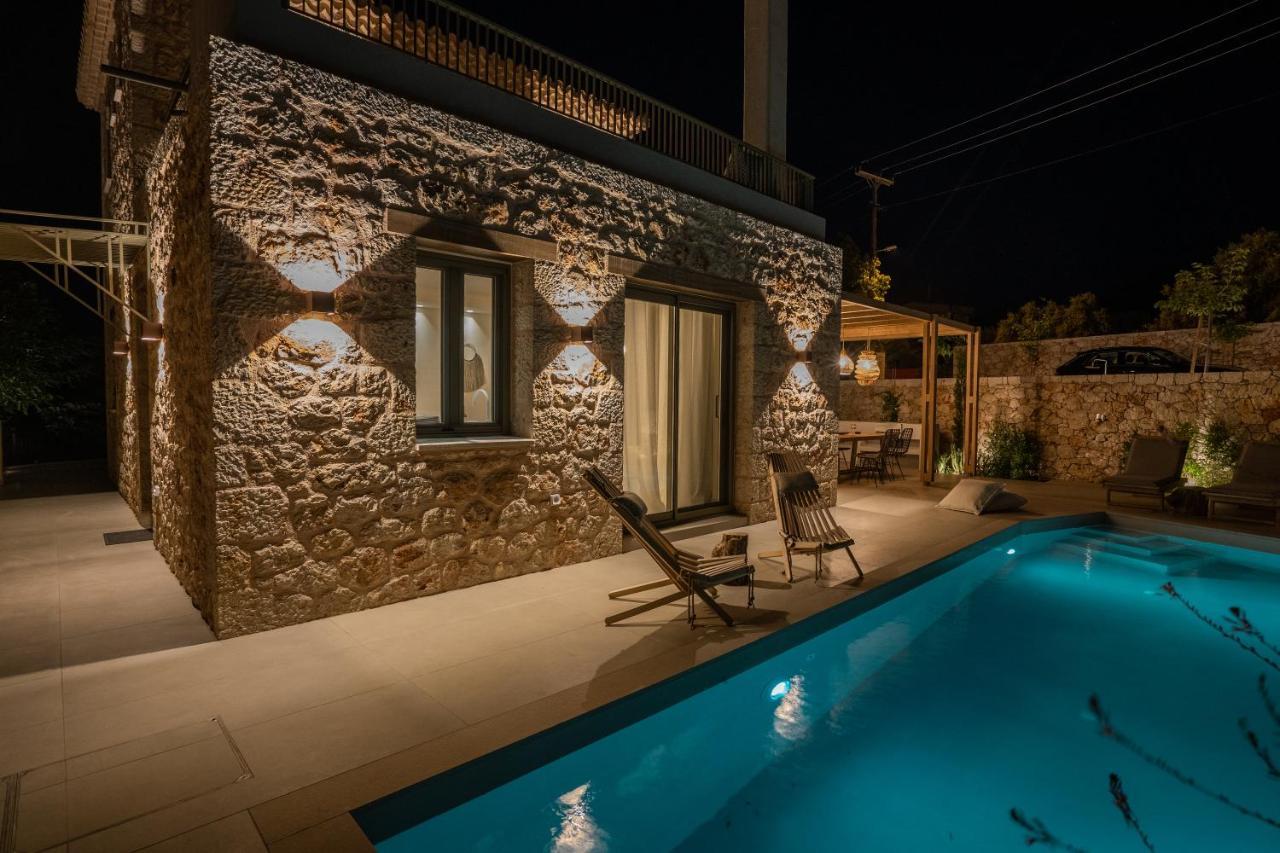 Papadria Villas - Modern Luxury Villas Near Kathisma Beach Tsoukaládhes Exterior foto