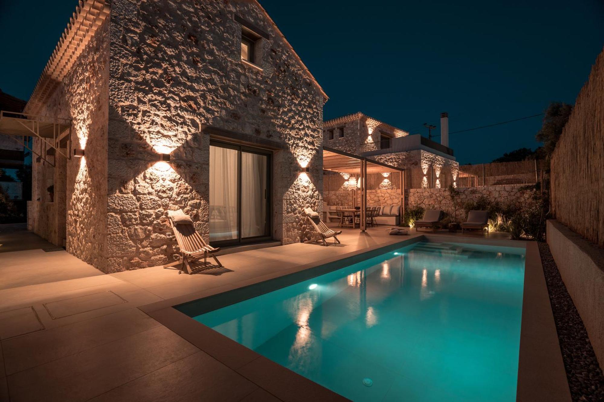 Papadria Villas - Modern Luxury Villas Near Kathisma Beach Tsoukaládhes Exterior foto